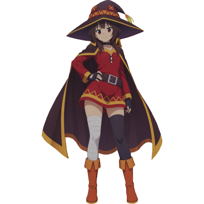 Megumin Konosuba Cutout Roblox item