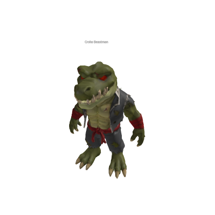 Crocodile Beastman Monster R15 - NPC no Scripted