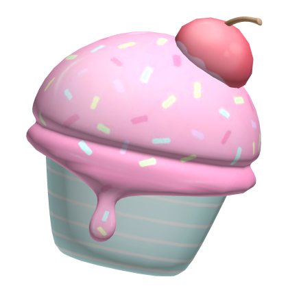 ꒰ pink frosting cupcake with sprinkles🧁꒱ Roblox item