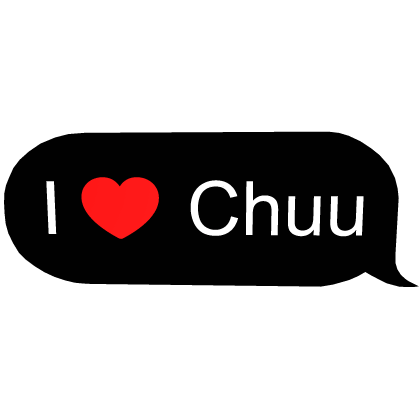 I Love Chuu LOONA kpop text