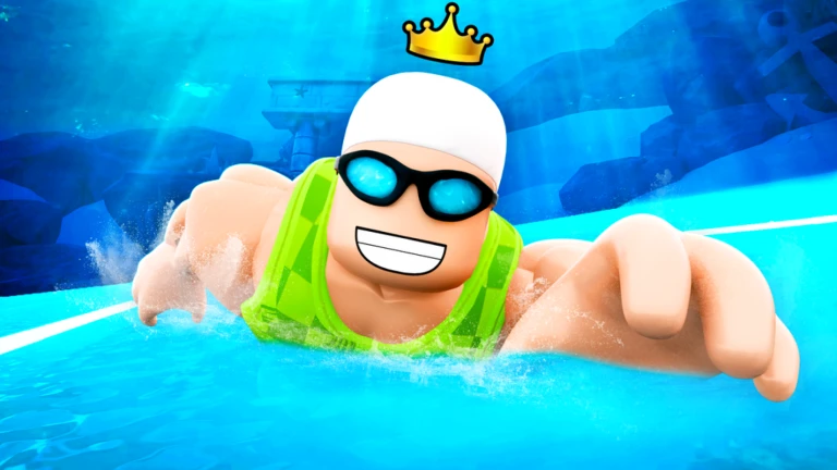 More About Swim League, Image source: Roblox.com