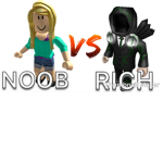 NOOB :( VS RICH :)
