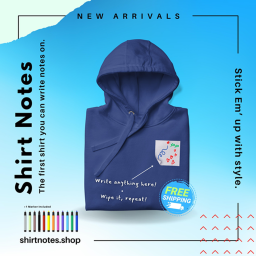 Shirt Note Hoodie