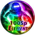 100Sp Element Roblox badge thumbnail