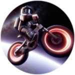 Played "Bike of Hell"