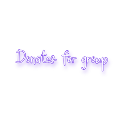 Donates for group