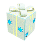 Sam's Club Twinkle Tinsel Gift Box