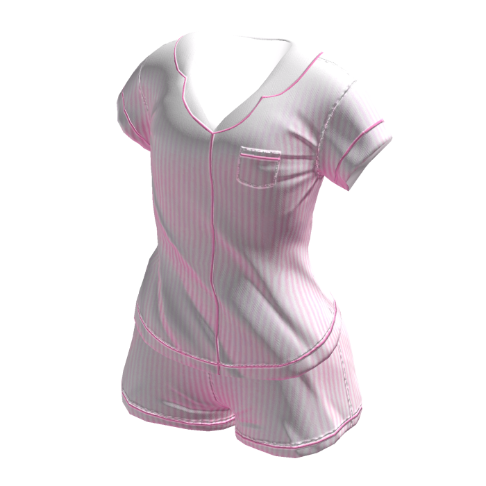 Pink Striped Pajamas