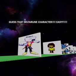 GUESS THAT DELTARUNE CHARACTER!!!! (VERY EASYY) icon