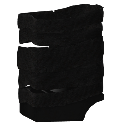[R] R6 Worn Arm Bandages & Glove (Black)
