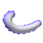Fluffy Purple Fade Tail