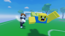 Push off people simulator