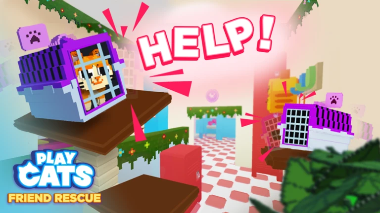 Play Cats Morphs: Friend Rescue