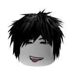 Vkei Black Hair Vampire Boy Face Emo Y2k Dashie