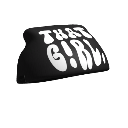 Black That Girl Beanie Roblox item