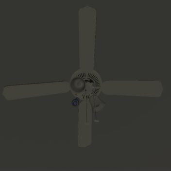 Verlassene und missbrauchte Deckenventilatoren