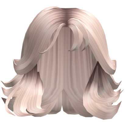 Short Y2K Shaggy Layered Hair Platinum Blonde Roblox item