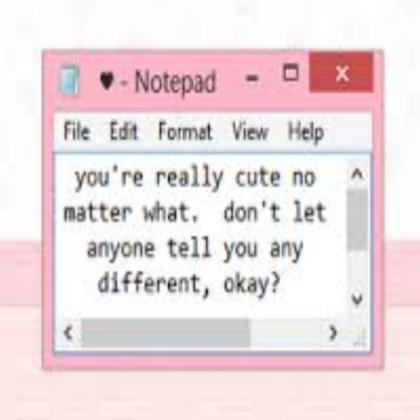 [Tumblr] Cute No Matter What Roblox decal