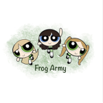 Frog army love