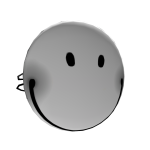 Passport Agent Smiley Mask [White]