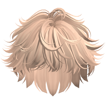 Messy Anime Spiky Boy Hair (Blonde) Roblox item