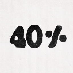 40%