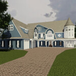 Seashore House Floor Plan.