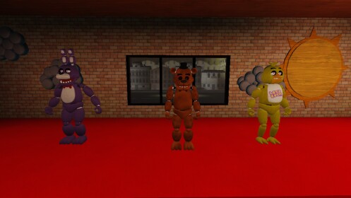 FNaF GMoD Custom (Freddy Fazbear's Pizza Day Map)