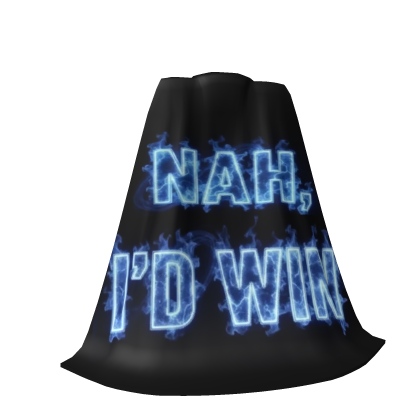 Nah, I'd Win Black Cape 🔥 Roblox item