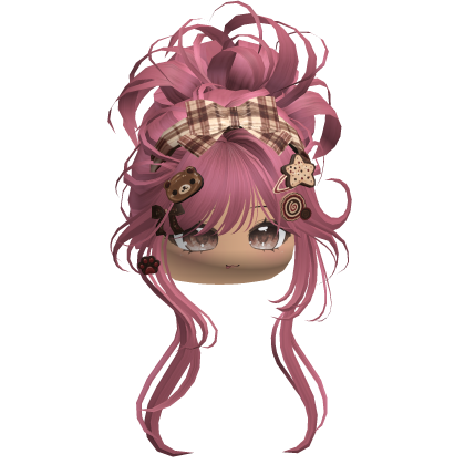 Igari Mori Kei Shoujo Bun (Rose Pink) Roblox item