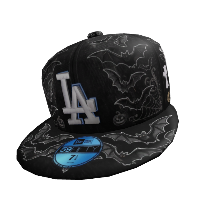 Halloween Tilted Fitted Hat