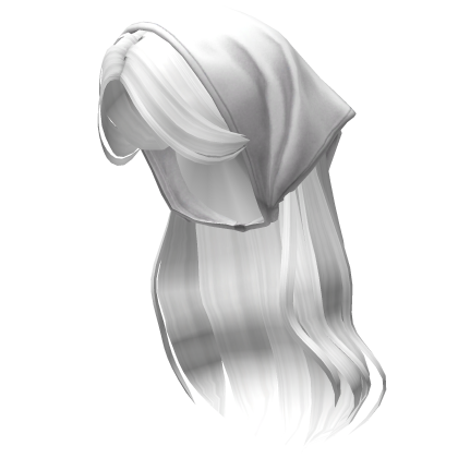 Soft Flowy Cottage Girl Hair (white) Roblox item