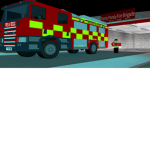 Fireman Cat Fire & Rescue