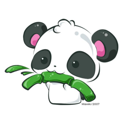 cute panda Roblox decal