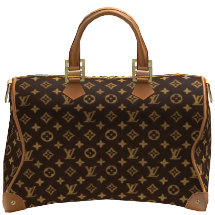 Luxury LV Duffel Designer Purse Bag (on Head)