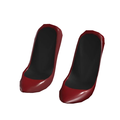 Peony Doll Stiletto Saltos Altos - Vermelho - Roblox