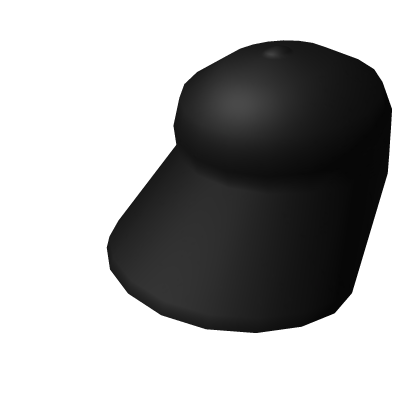 classic backwards hat black Roblox item
