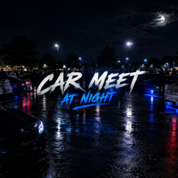 🚗Car meet at night 🌃