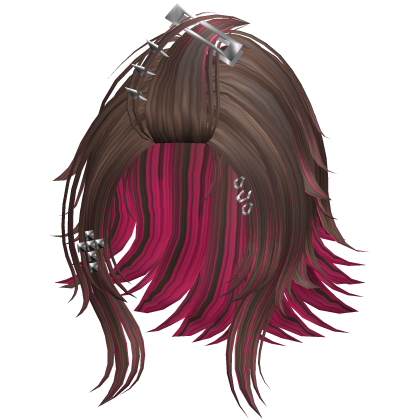 Punk Wolf Cut 1 Brown & Pink