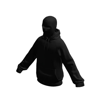 Black roblox hoodie hot sale