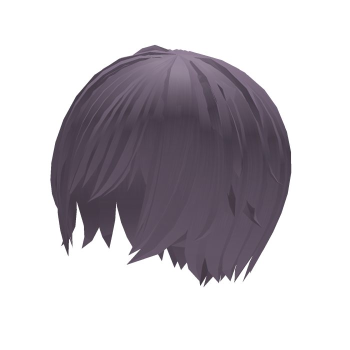 (¬_¬) black anime hair v1 