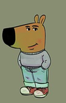 My dog that died