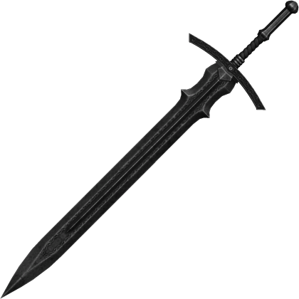 Black Medieval Knight Sword