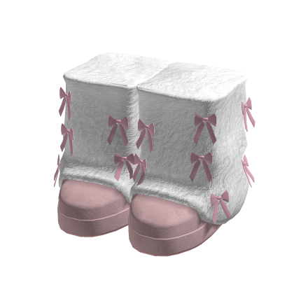 Trendy Boots with Fur Leg Warmers and Bows thumbnail