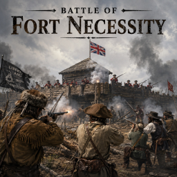 Fort necessity battle 1754 (historical)