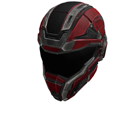 Armored Red Helmet