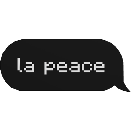 la peace [R6] Roblox item