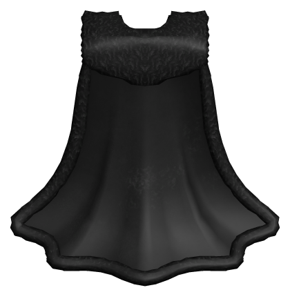 1.0 Winter fur cape - Black Roblox item