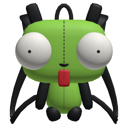 Green Alien GIR Scene Plush Backpack [1.0]