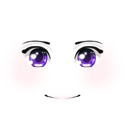 Purple eyes Roblox decal